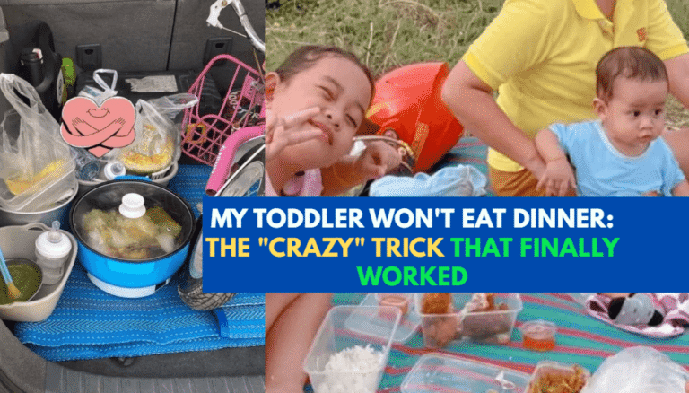 My Toddler Won’t Eat Dinner: The “Crazy” Trick That Finally Worked