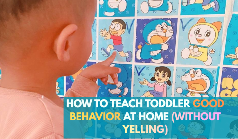 How to Teach a Toddler Good Behaviour at Home (Without Yelling!)